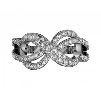 Infinity Diamond Ring